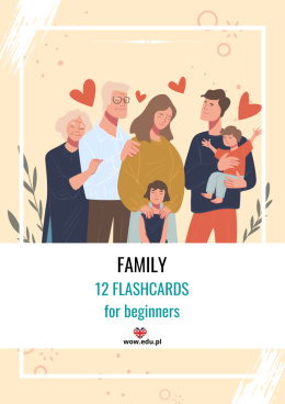 Family - flashcards for beginners